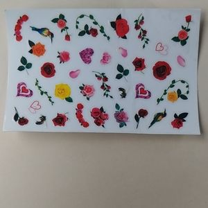 HP Nail press on stickers